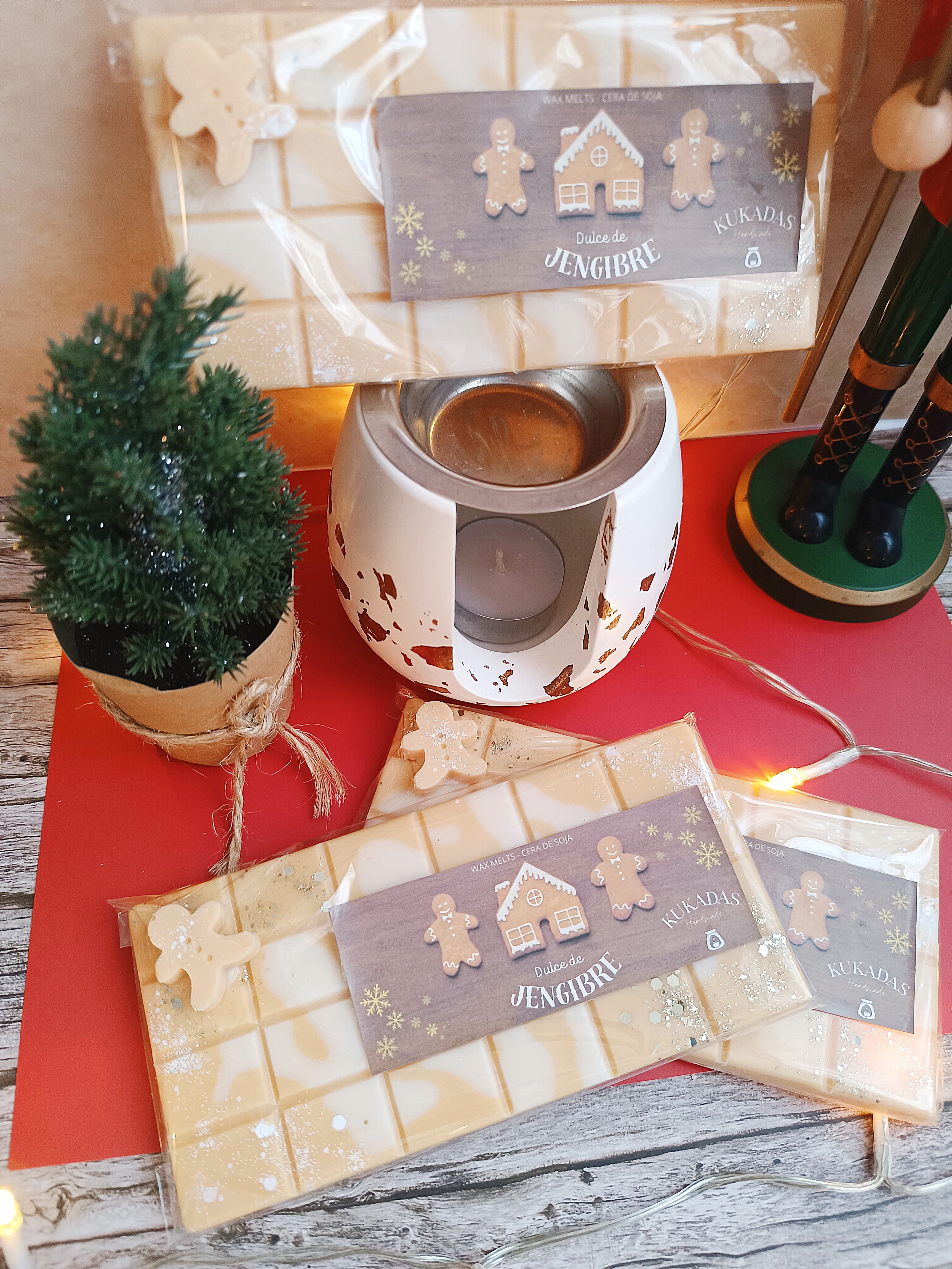 Wax Melts Dulce de Jengibre - Tableta XL