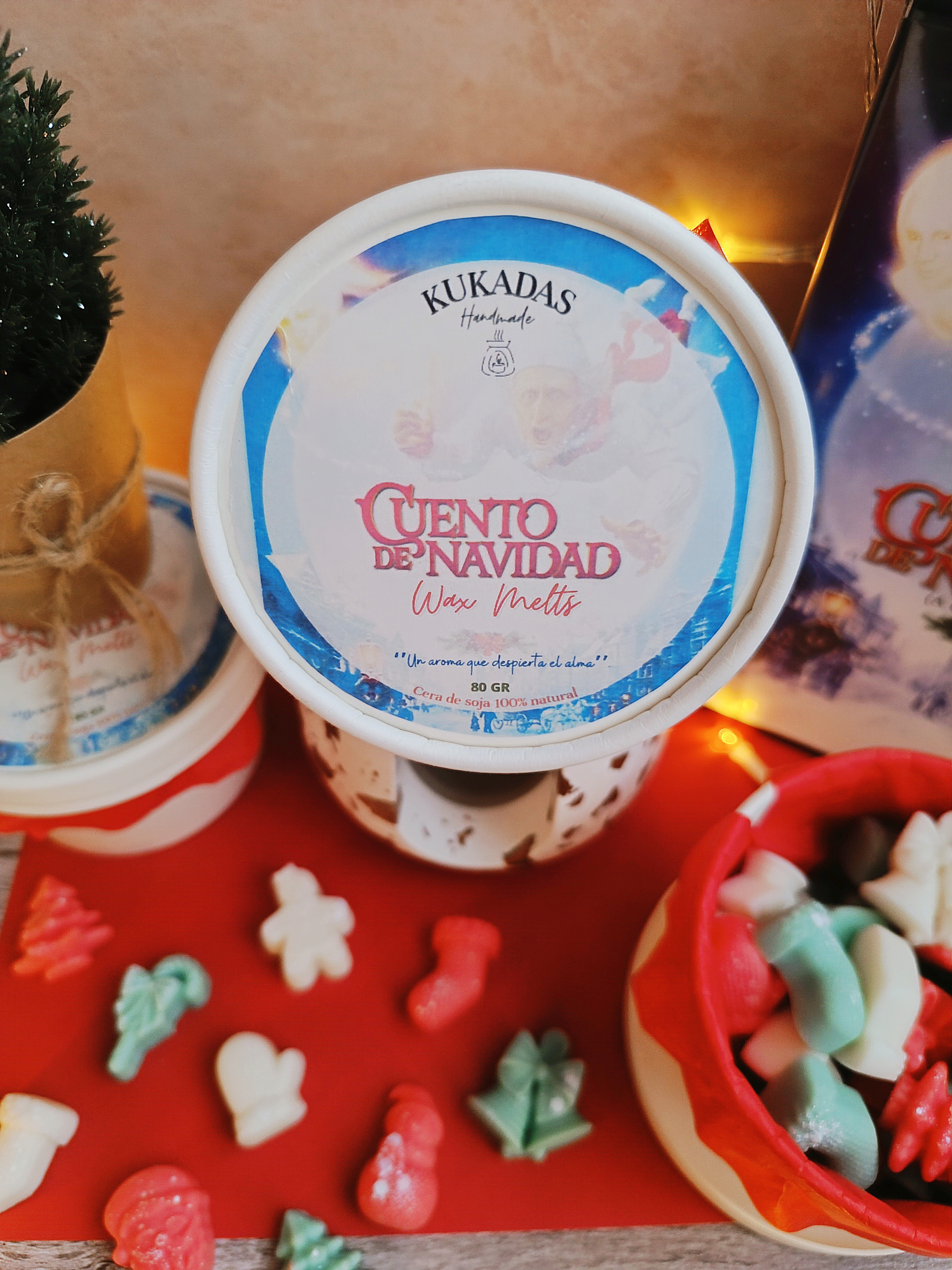 Wax Melts Cuento de Navidad - Formato Vaso Kraft