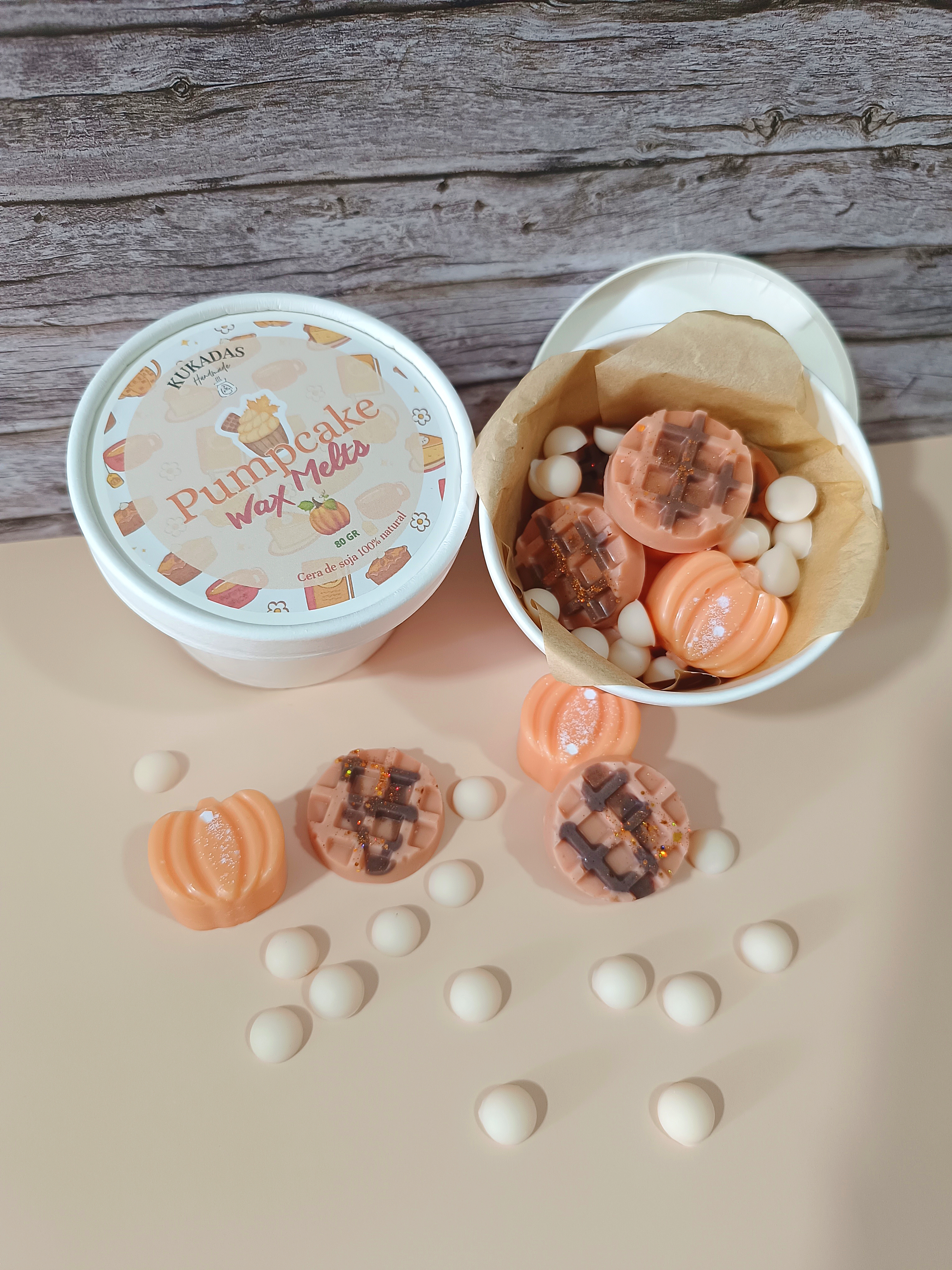 Wax Melts de Pumpcake - Formato Vaso Kraft