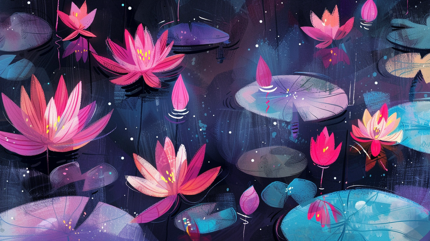 Lotus Serenade Greeting Card