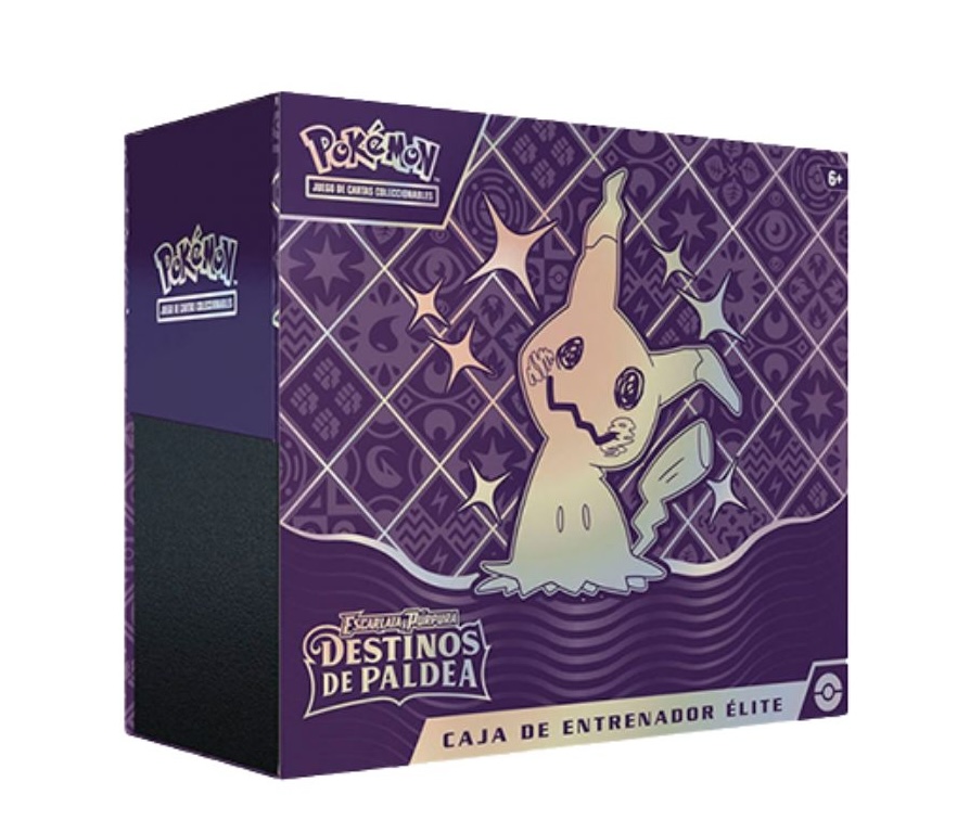 Pokémon TCG: ETB - Caja de Entrenador Élite Destinos de Paldea *español