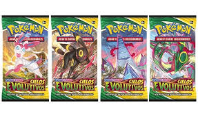 Pokémon TCG: Booster - Cielos Evolutivos (10 Cartas) *español