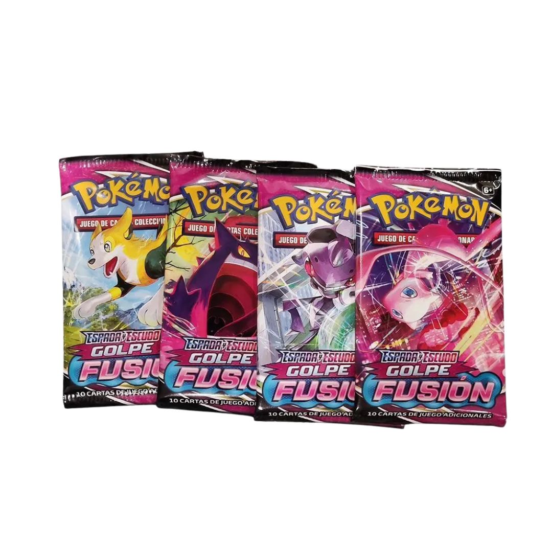 Pokémon TCG: Booster - Golpe Fusión (10 Cartas) *español