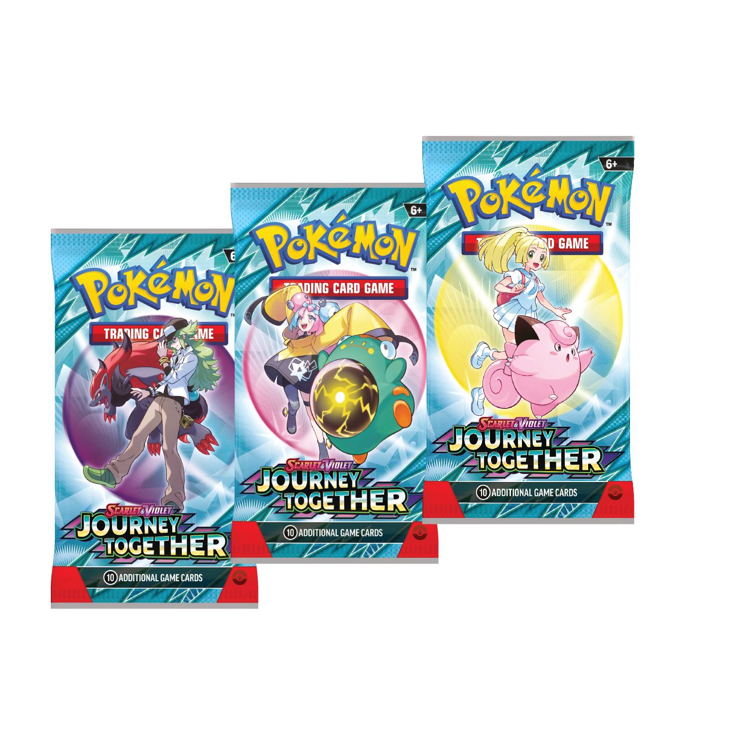 Pokémon TCG: Blister 3 Pack Pokémon Journey Together [Yanmega] *español