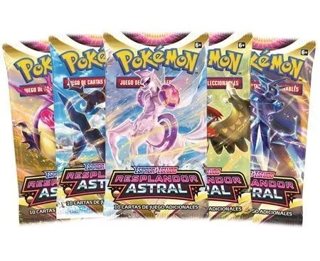 Pokémon TCG: Booster - Resplandor Astral (10 Cartas) *español
