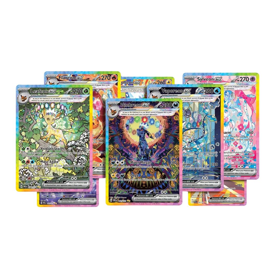 Pokémon TCG: Booster - Evoluciones Prismáticas (10 Cartas)