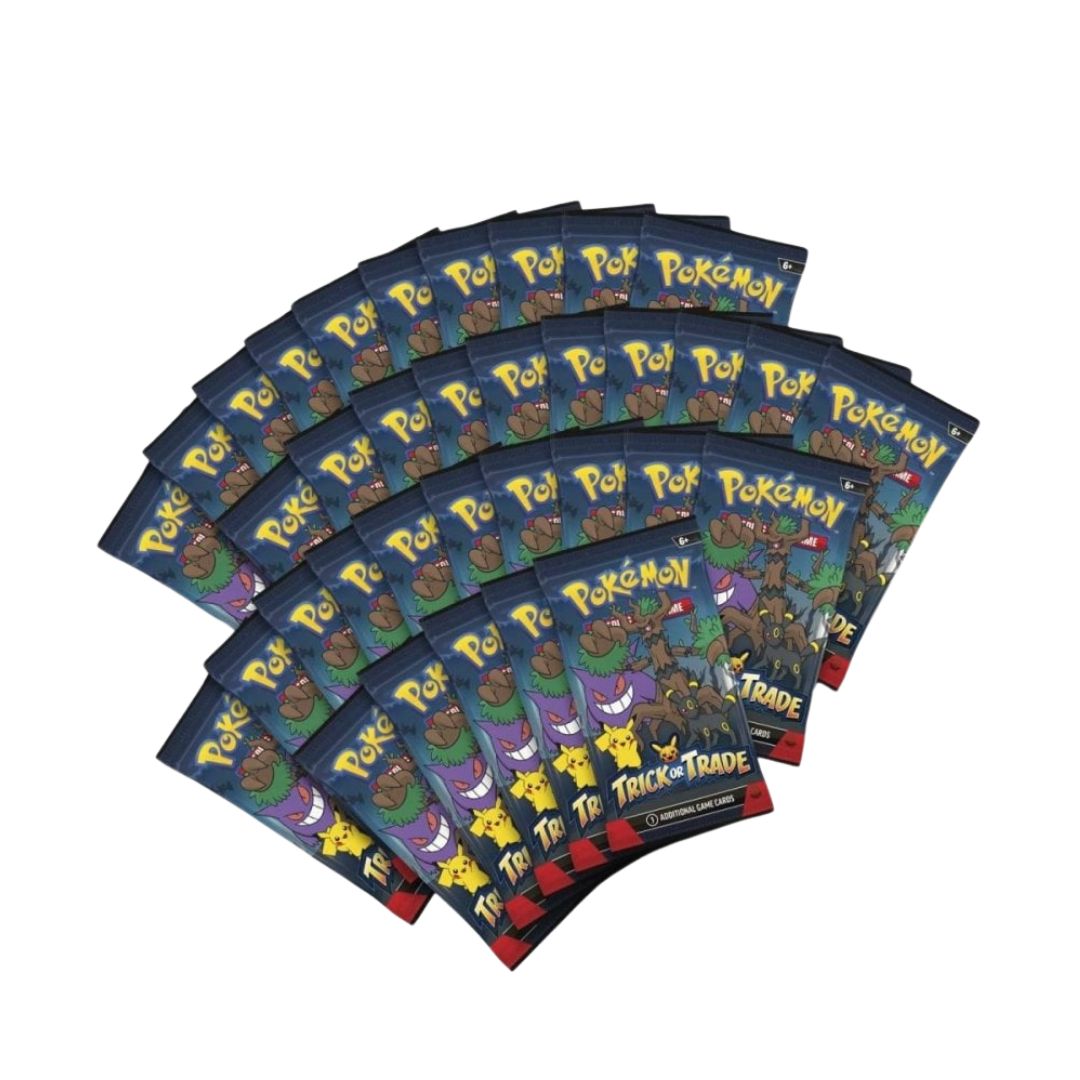Pokémon TCG: Booster - Trick or Trade 2024 (3 Cartas)