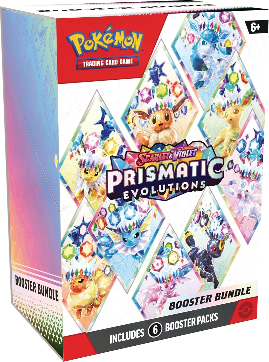 Pokémon TCG: BoosterBundle - Prismatic Evolutions (6 sobres) *inglés