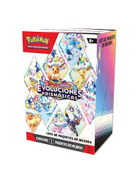 Pokémon TCG: BoosterBundle - Evoluciones Prismáticas (6 sobres) *español