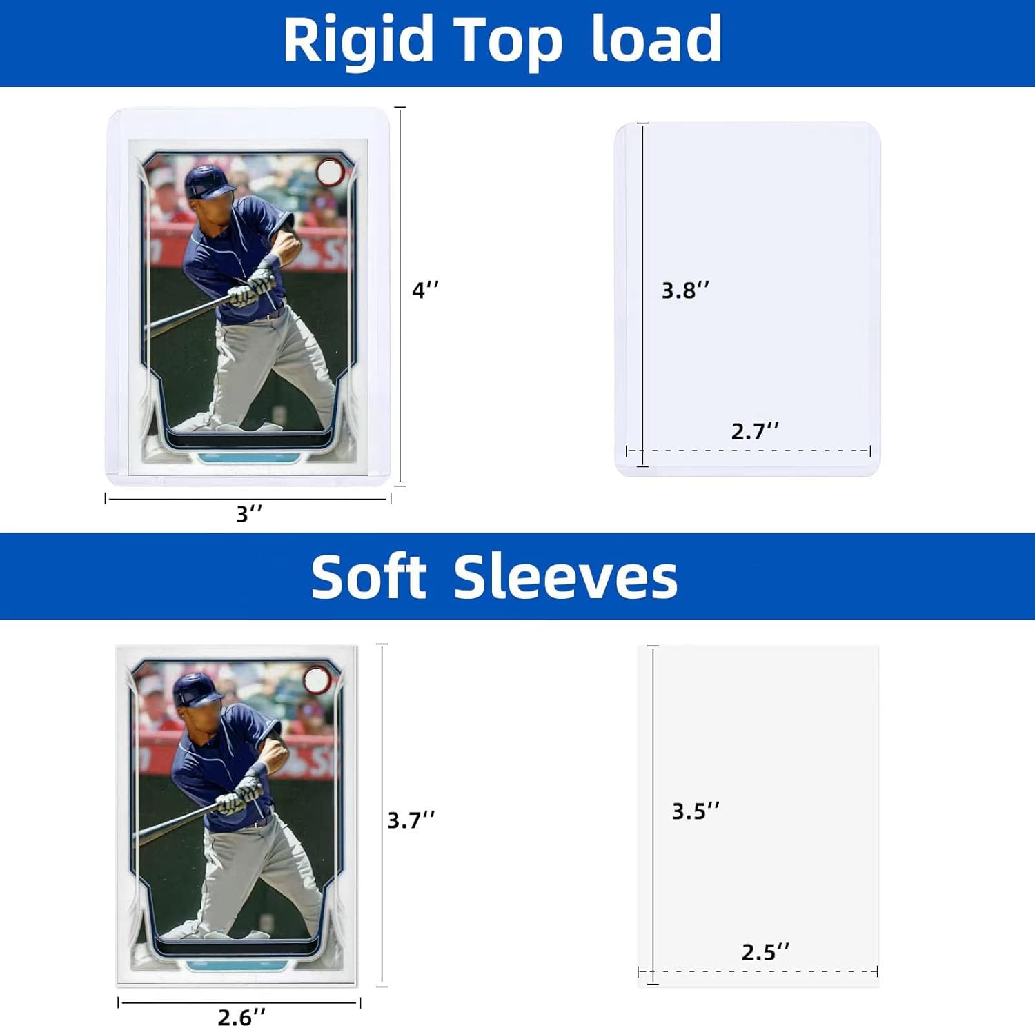 Accesorios - Fundas Rígidas TOPLOADERS para Cartas (1 unidad)