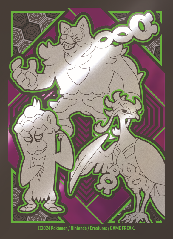 Shrouded Fable. ETB Sleeves - Fundas para Cartas Pokémon (65 unidades)
