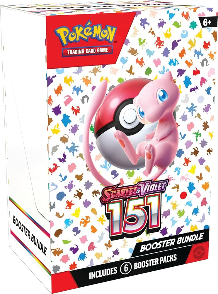 Pokémon TCG: Booster Bundle - Scarlet & Violet 151 SV151 Mew (6 sobres) *inglés