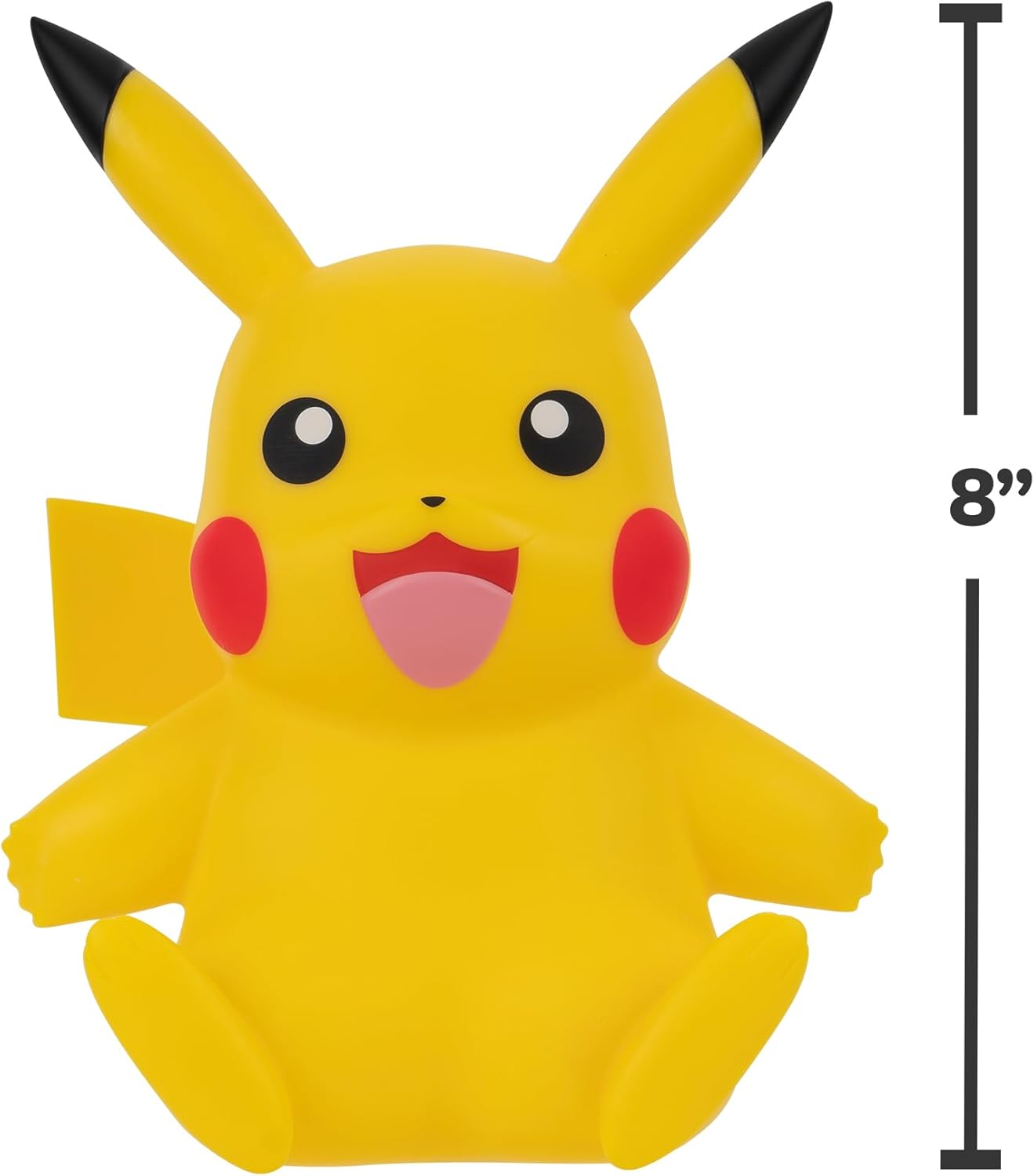 Pokémon: Figura Pikachu Select de Vinil – 8 pulgadas (edición oficial)