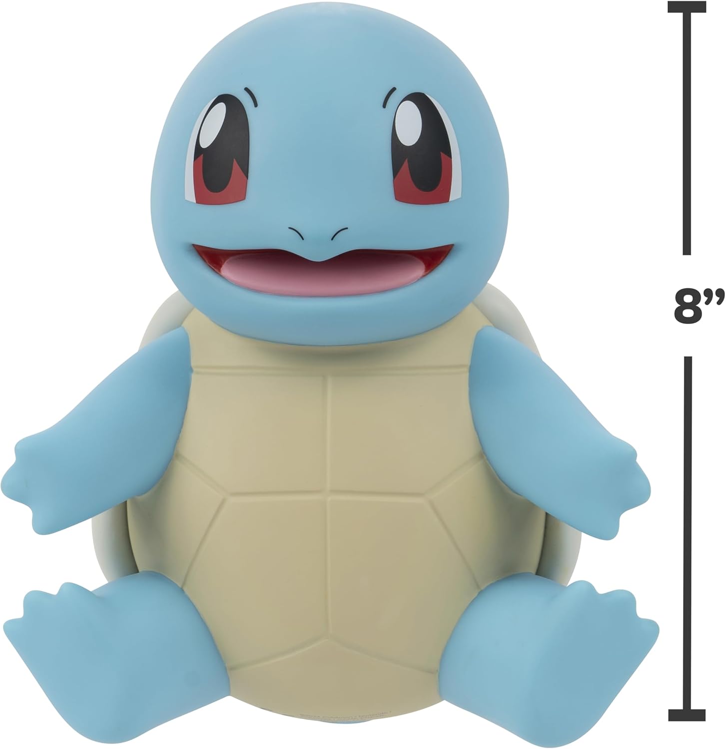 Pokémon: Figura Squirtle Select de Vinil – 8 pulgadas (edición oficial)