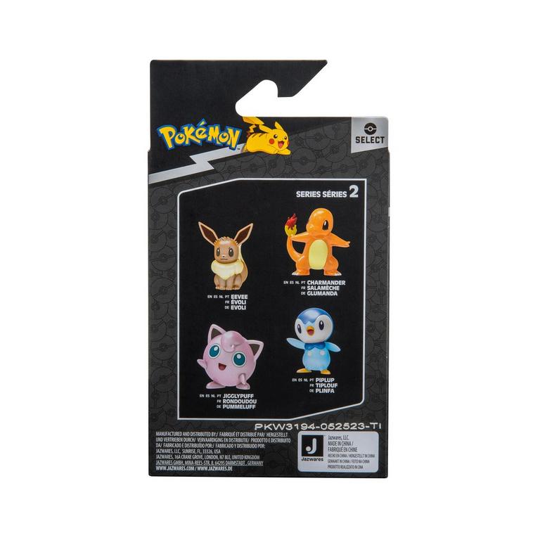 Pokémon: Figura Jigglypuff Select Metálica de Batalla – 3 pulgadas (producto oficial de Jazwares)
