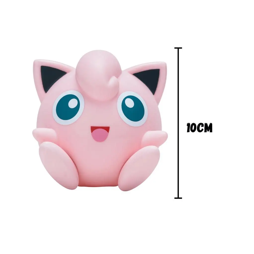 Pokémon: Figura Jigglypuff Sentado de Vinilo – 7.6 cm (producto oficial de Jazwares)