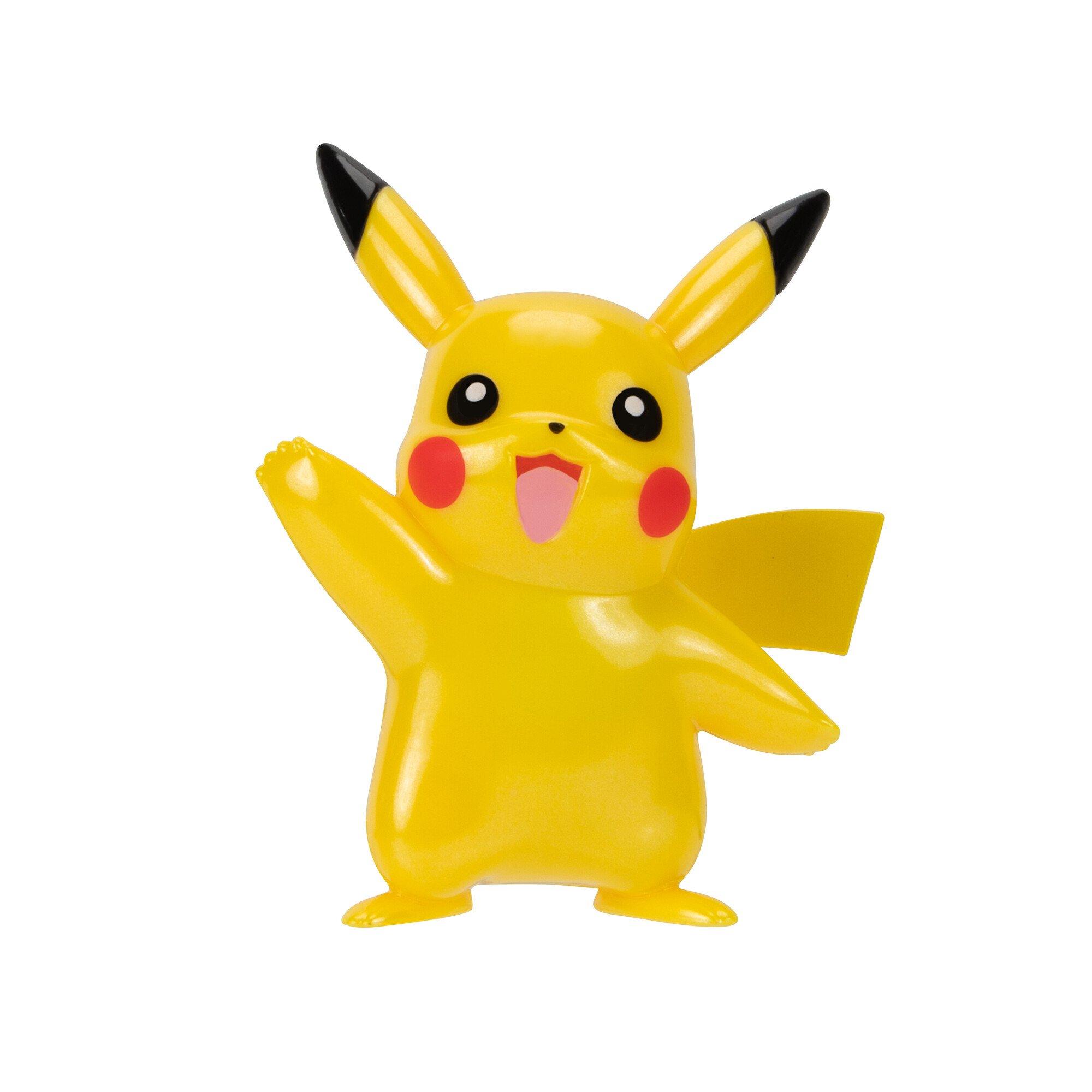 Pokémon: Figura Pikachu Select Metálica de Batalla – 3 pulgadas (producto oficial de Jazwares)