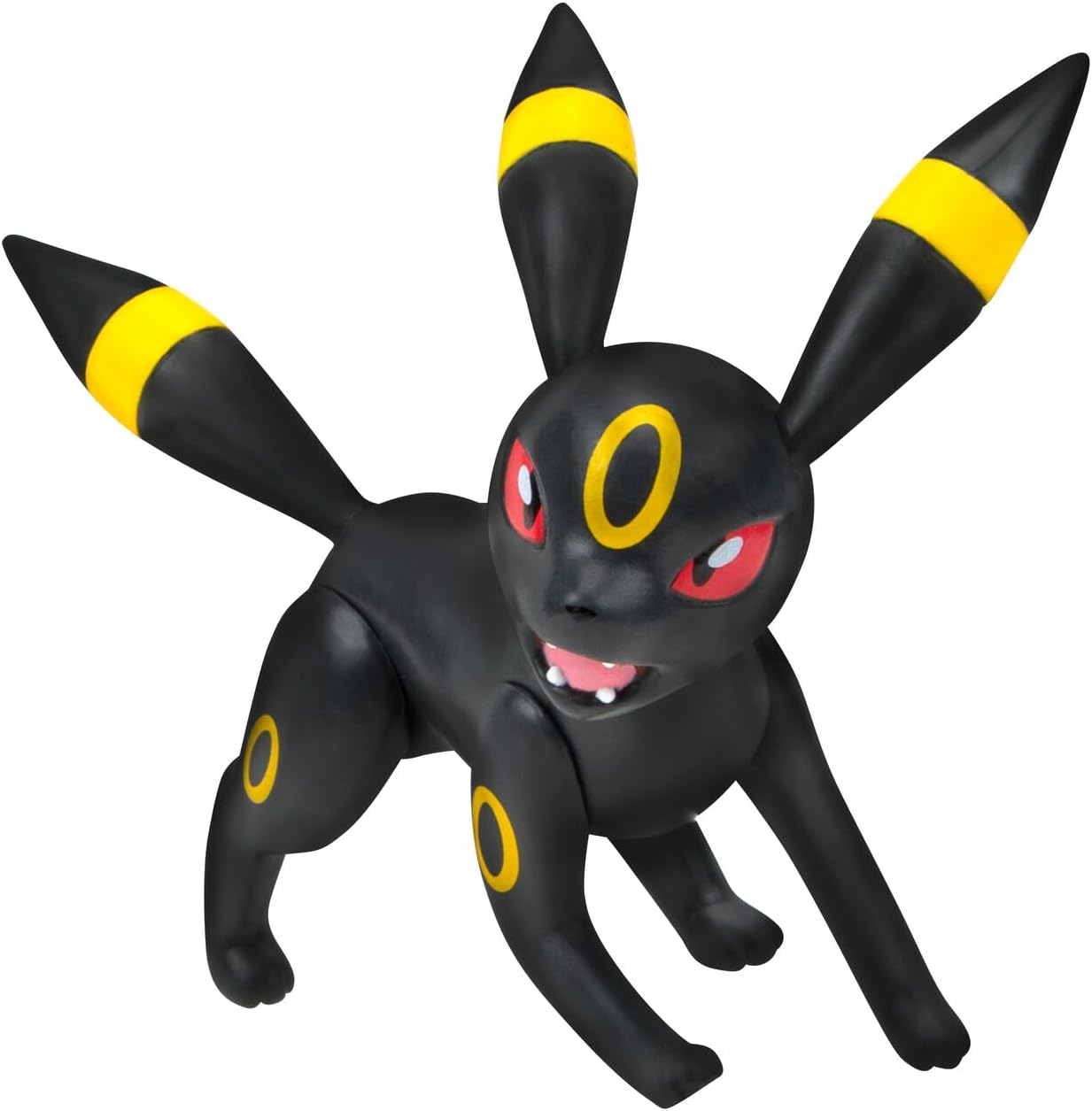 Pokémon: Figura Umbreon Articulada de Batalla – (producto oficial de Jazwares)
