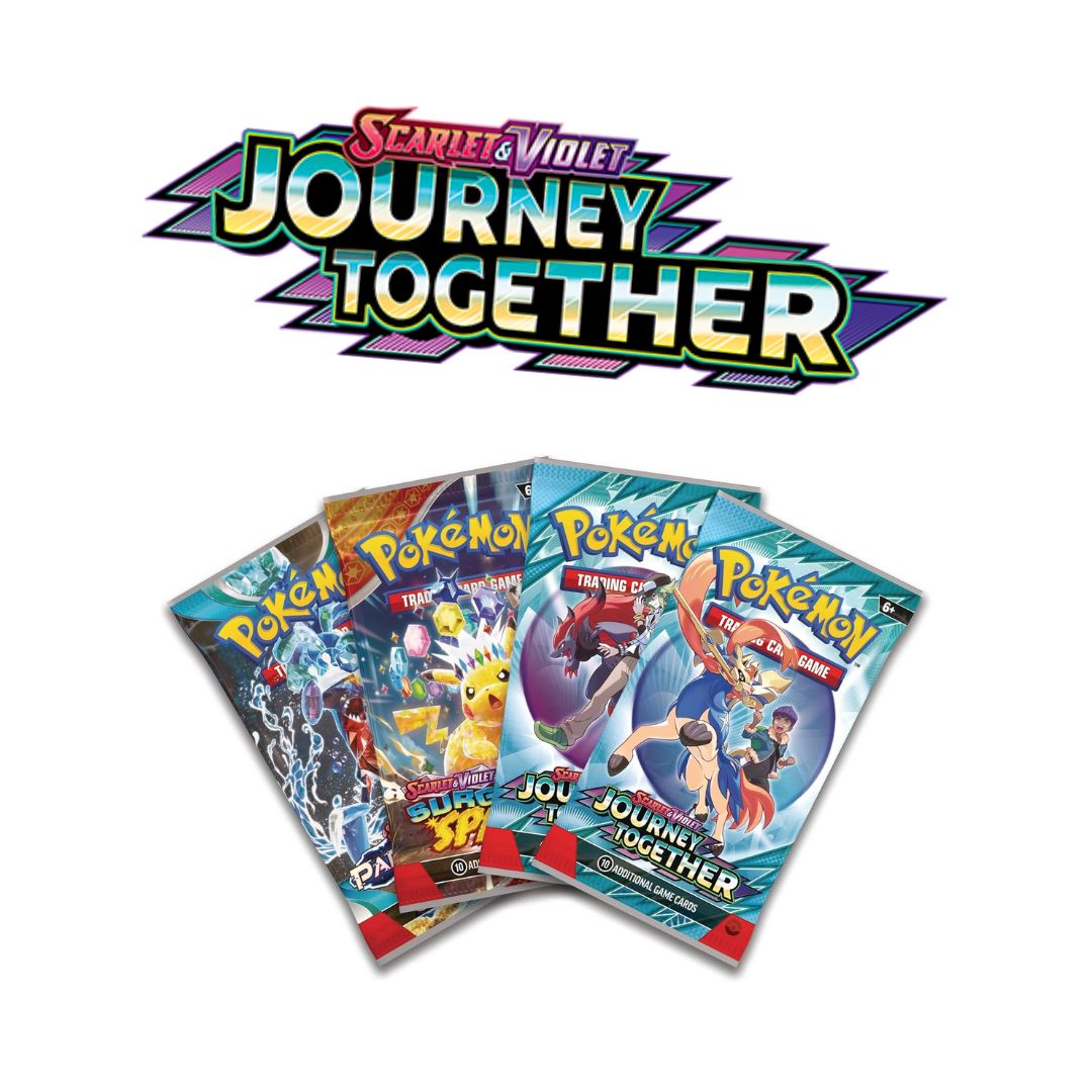 Pokémon TCG: Booster - Journey Together (10 cartas) *inglés