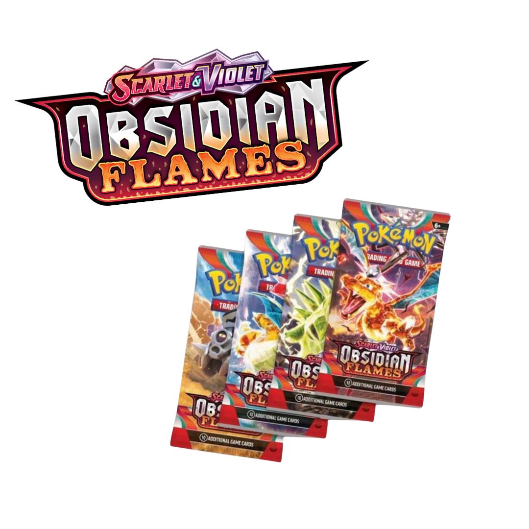 Pokémon TCG: Booster - Obsidian Flames (10 cartas) *inglés