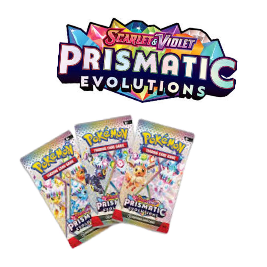 Pokémon TCG: Prismatic Evolutions - Booster Pack (10 cartas) *inglés