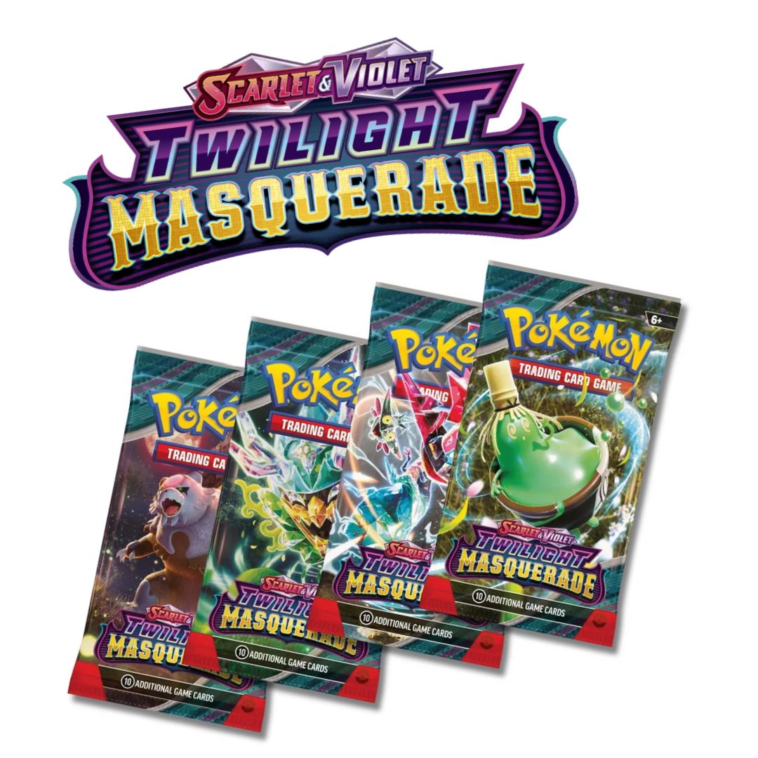 Pokémon TCG: Booster Pack - Twilight Masquerade (10 cartas) *inglés