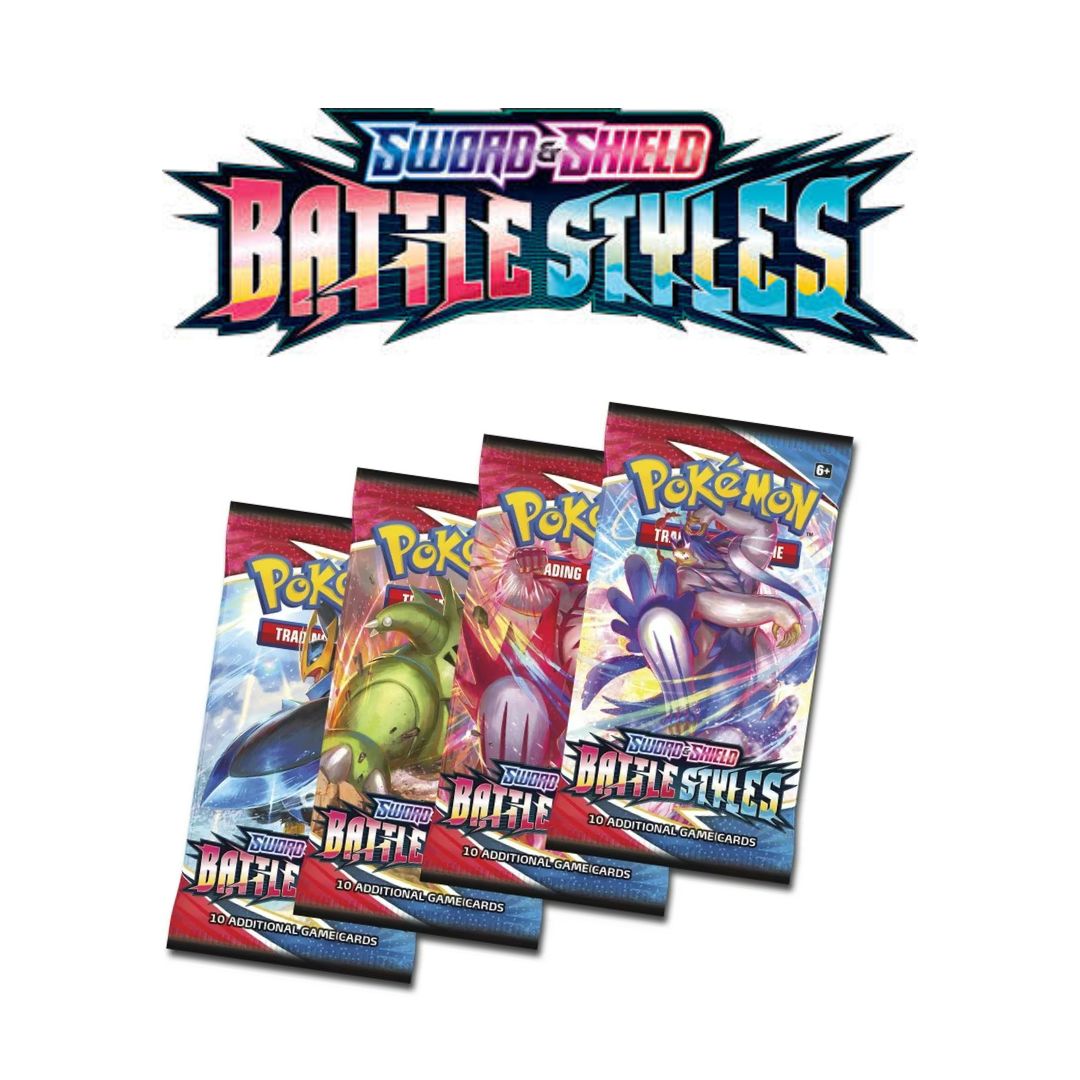 Pokémon TCG: Booster Pack - Battle Styles - Sword & Shield (10 cartas) *inglés