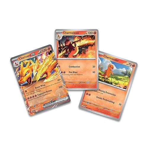 Pokémon TCG: Charizard ex Super-Premium Collection – 10 Sobres + Figura Display