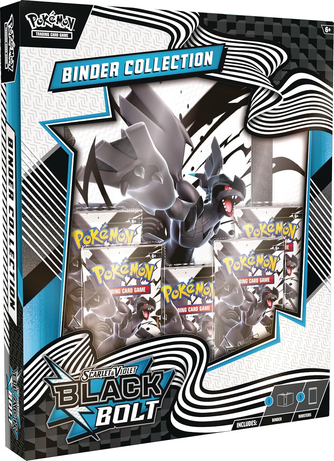Pokémon TCG: Binder - Black Bolt Binder Collection (Scarlet & Violet 10.5) *español