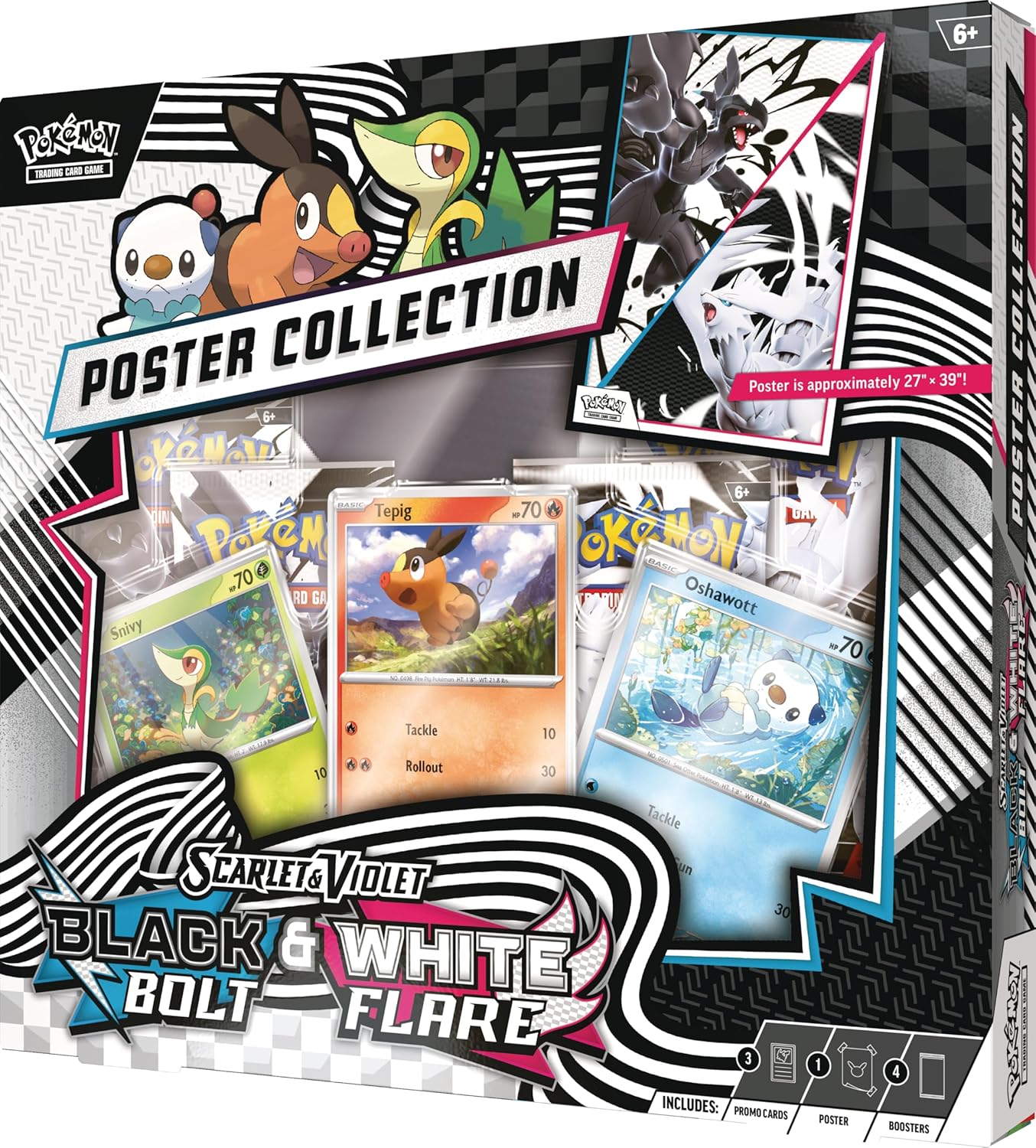 Pokémon TCG: Poster Box - Unova (Scarlet & Violet 10.5) *inglés