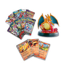 Pokémon TCG: Charizard ex Super-Premium Collection – 10 Sobres + Figura Display