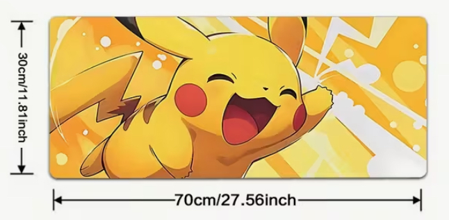 Playmat Pokémon TCG:  Pikachu Amarillo 30x70 cm