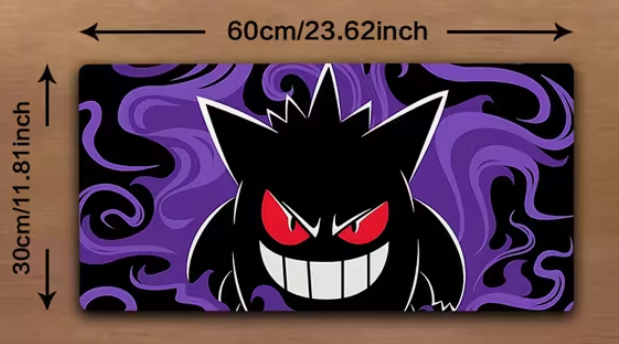 Playmat Pokémon TCG: Gengar Morado 30x70 cm