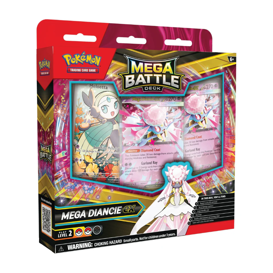 Pokémon TCG: Mega Battle Deck - Mega Diancie ex *Inglés