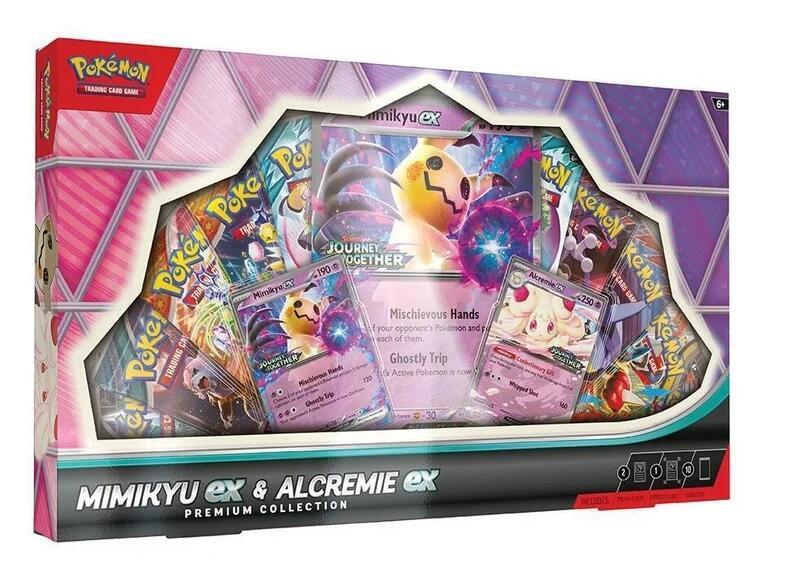 Pokémon TCG: Mimikyu ex & Alcremie ex Premium Collection (Inglés)