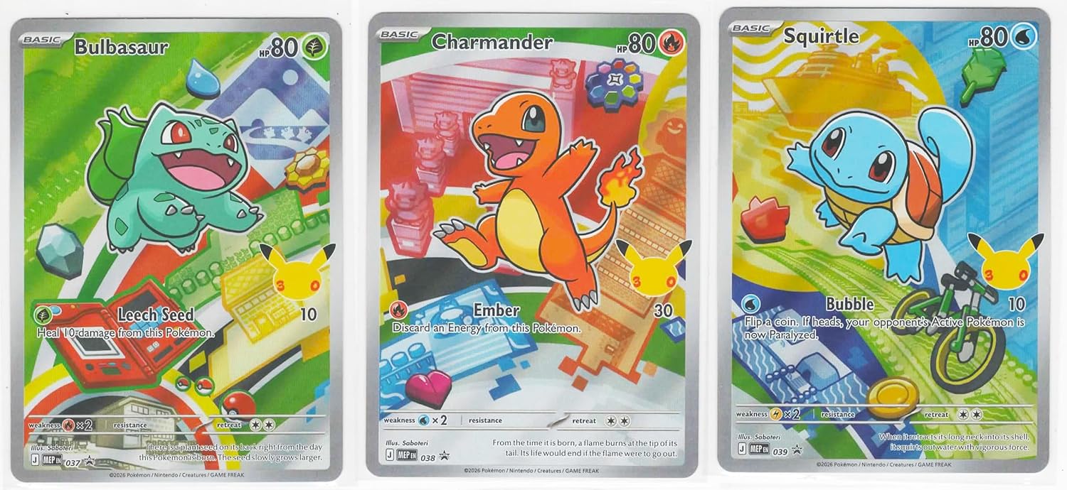 Pokémon TCG: Collection - First Partner Illustration Collection Series 1 *Inglés