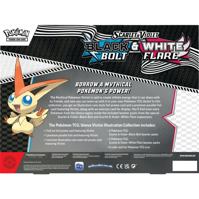 Pokémon TCG - Unova Victini Illustration Collection (SV: Black Bolt) *español