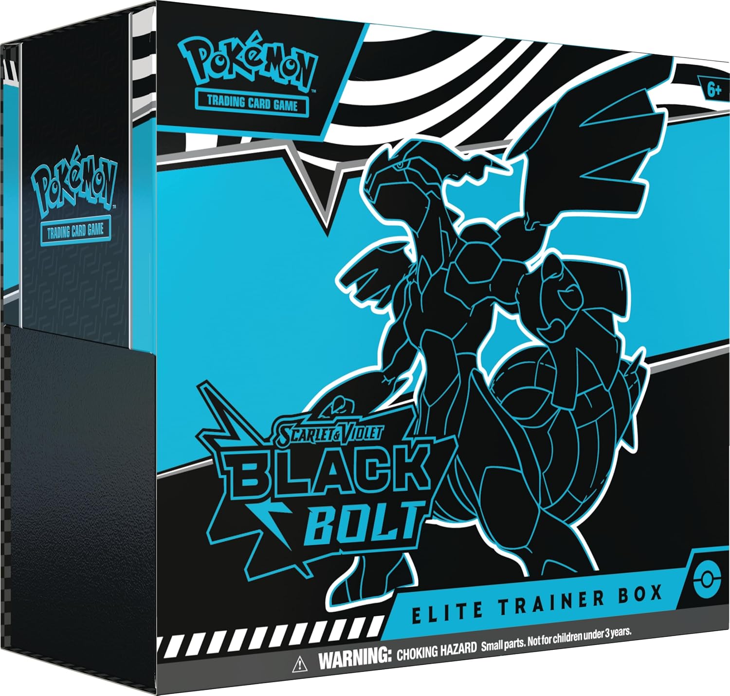 Pokémon TCG: ETB - Black Bolt Elite Trainer Box (Scarlet & Violet 10.5) *español