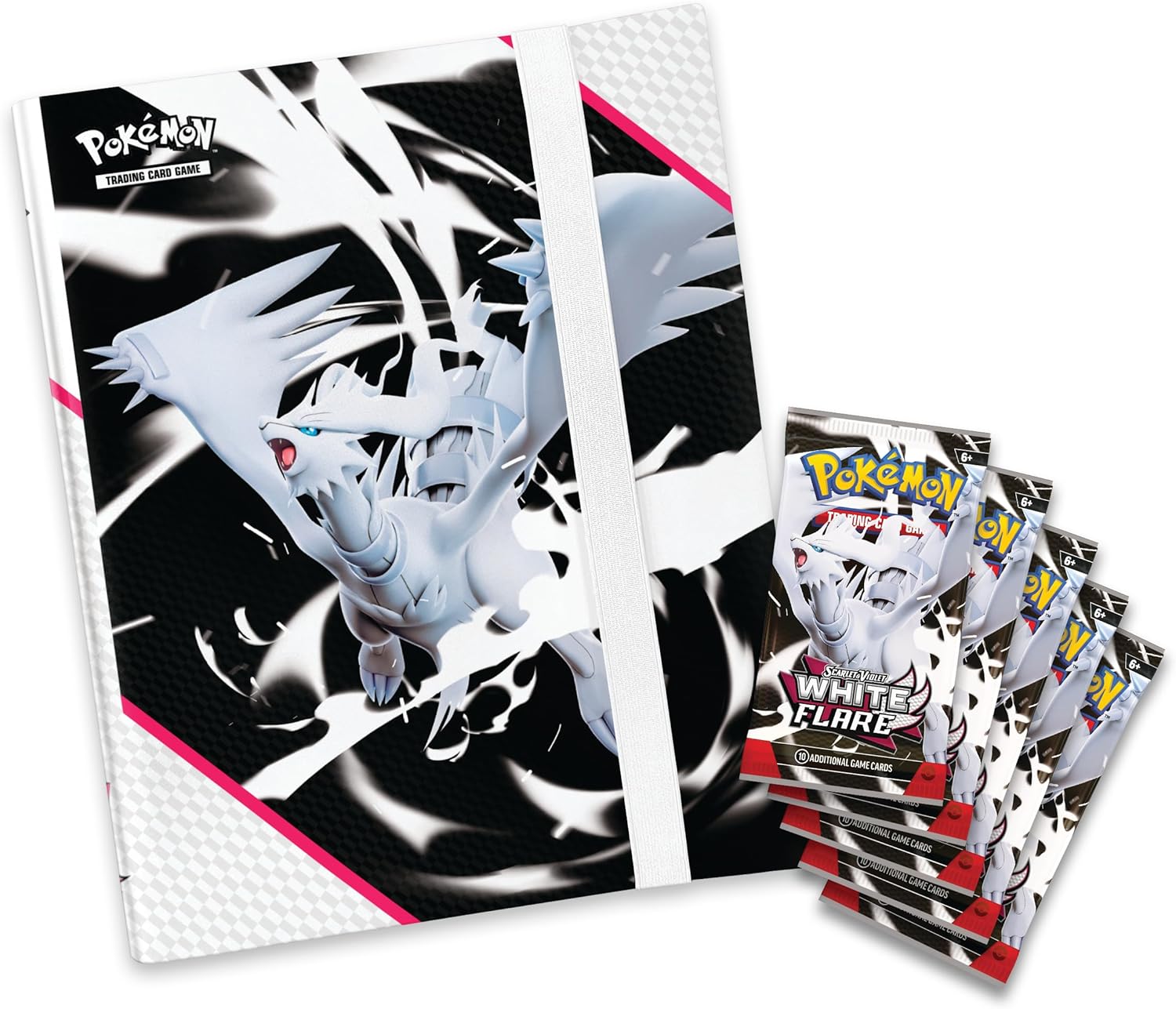 Pokémon TCG: Binder - White Flare Binder Collection (Scarlet & Violet 10.5) *español