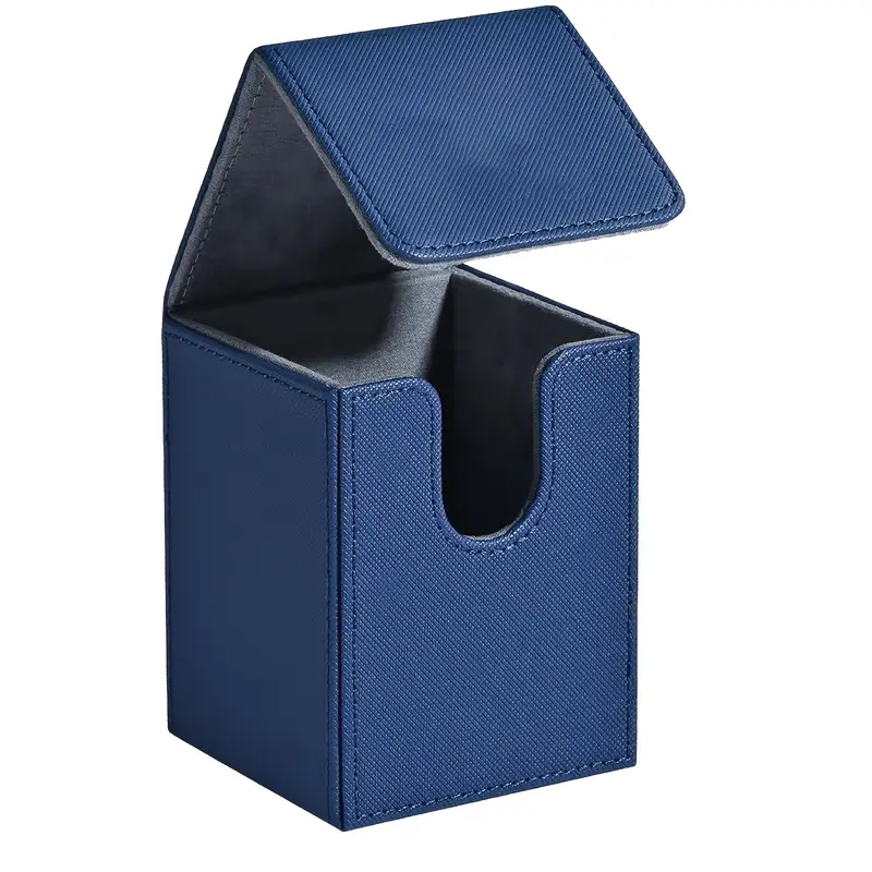   Accesorios TCG: Card Box para Trading Cards – Capacidad 100+ Cartas - Azul
