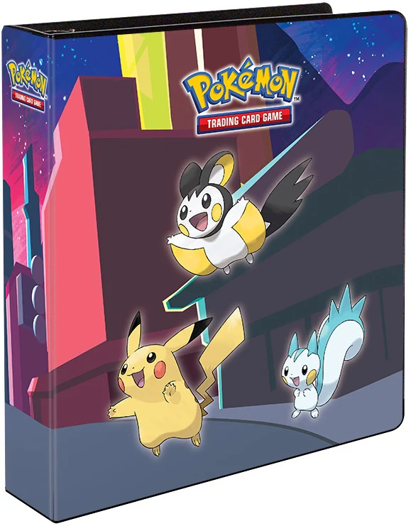 Pokémon TCG - Ultra Pro Gallery Series Shimmering Skyline 2-Inch Album (para agregar hojas, incluye 10 pro)