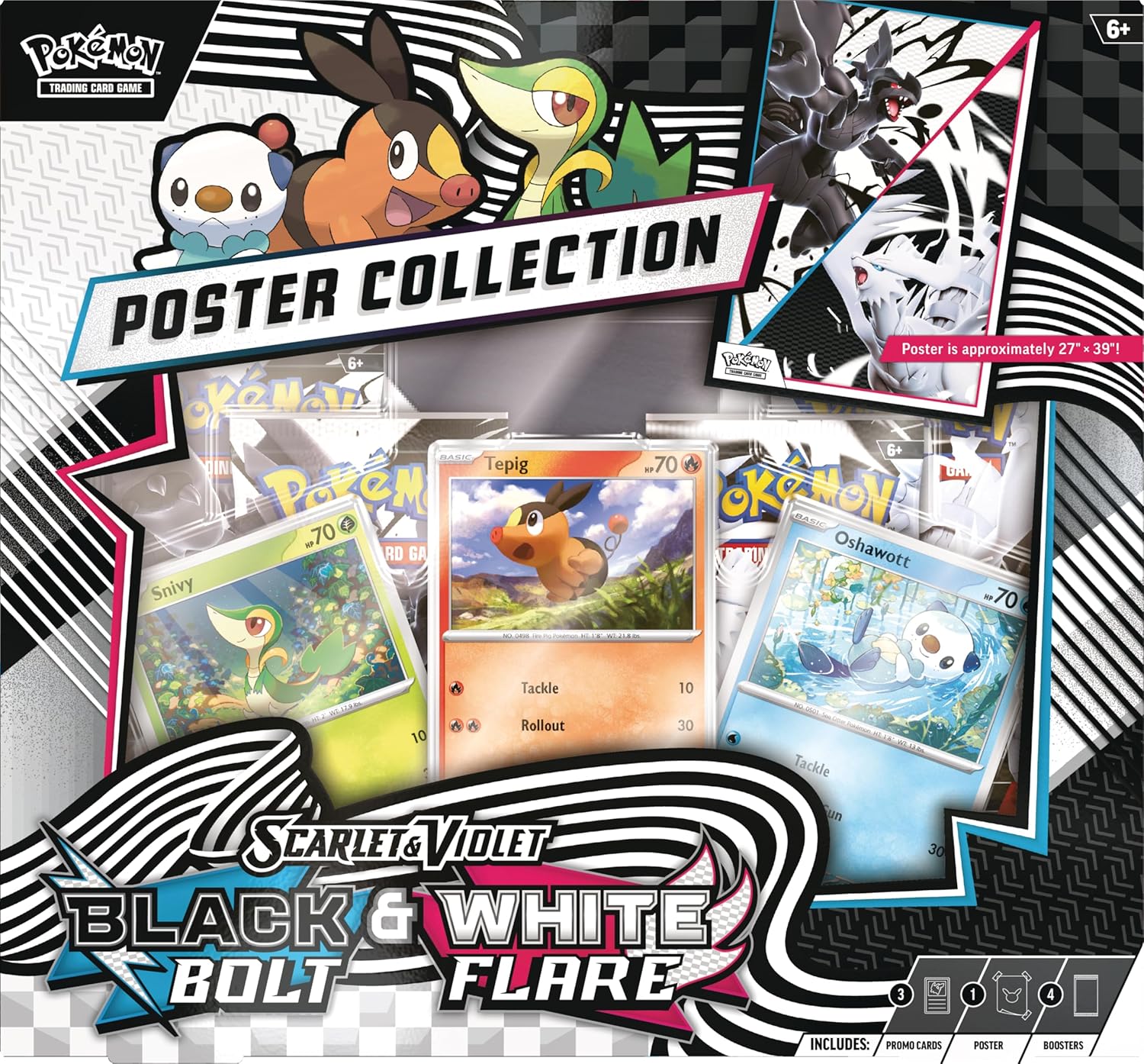 Pokémon TCG: Poster Box - Unova (Scarlet & Violet 10.5) *inglés