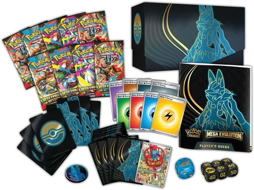 Pokémon TCG: ETB - Mega Evolution Elite Trainer Box Mega Lucario *Inglés