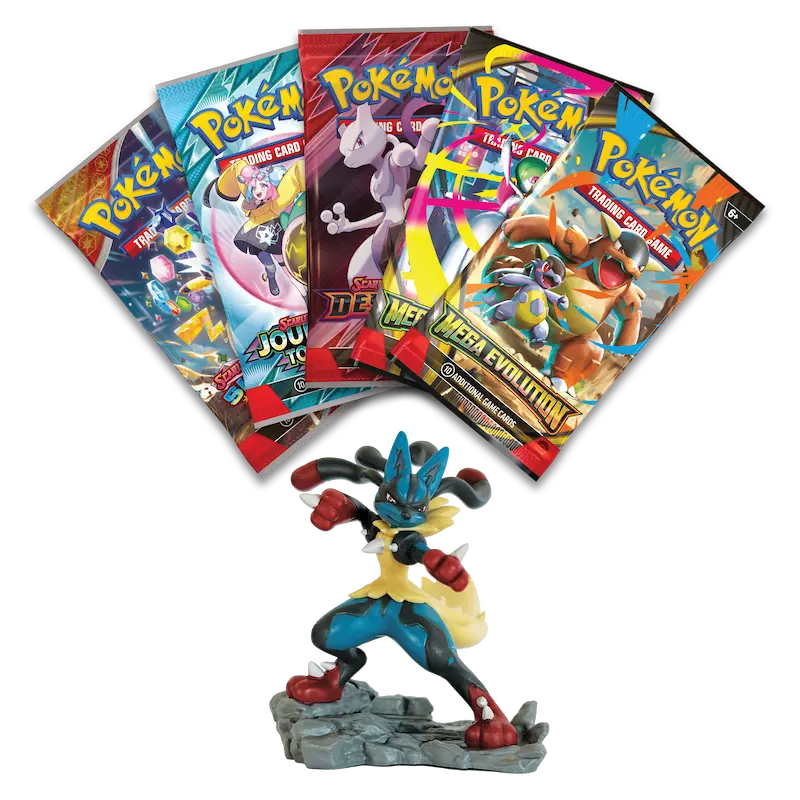 Pokémon TCG: Mega Lucario ex Figure Collection