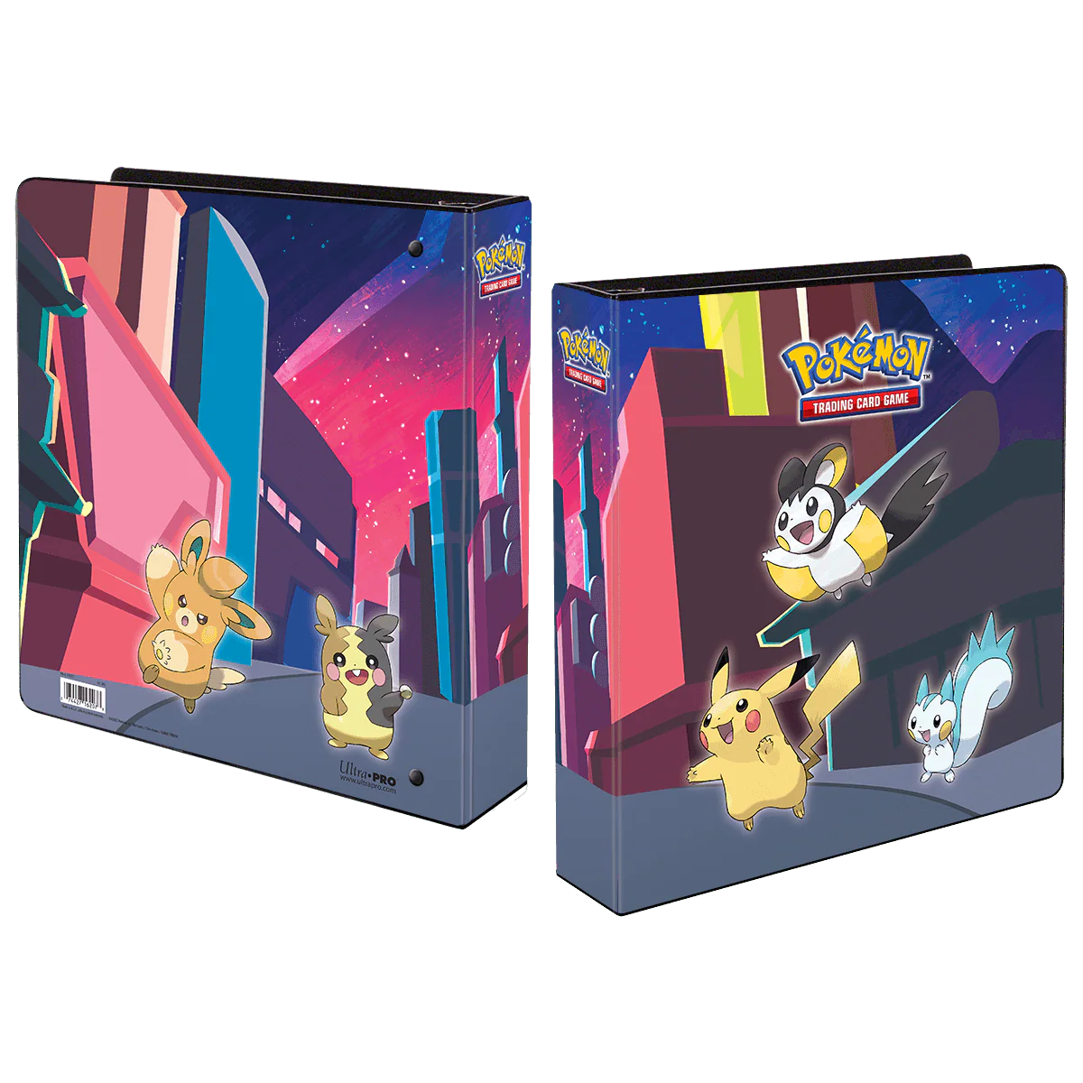 Pokémon TCG - Ultra Pro Gallery Series Shimmering Skyline 2-Inch Album (para agregar hojas, incluye 10 pro)