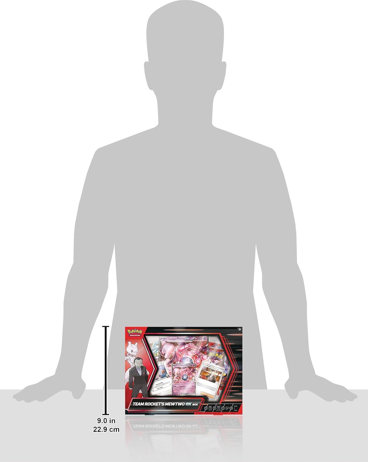 Pokémon TCG: Box - Team Rocket’s Mewtwo Ex *español