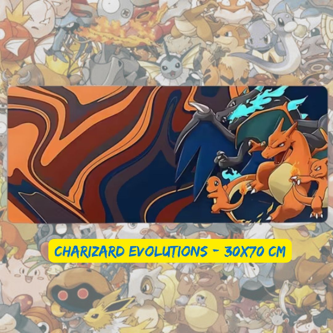 Playmat Pokémon TCG - Charizard Evolutions 30x70 cm
