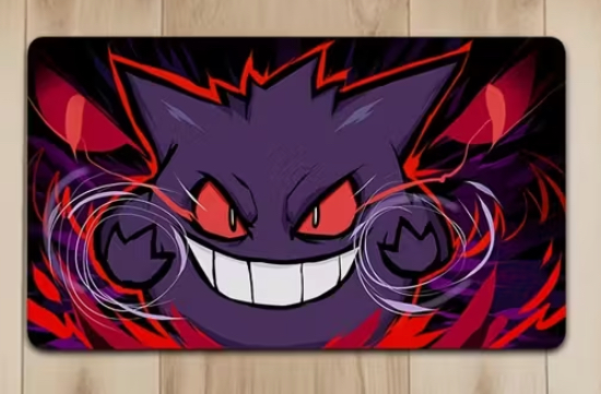 Playmat Pokémon TCG - Gengar Rojo 30x60 cm