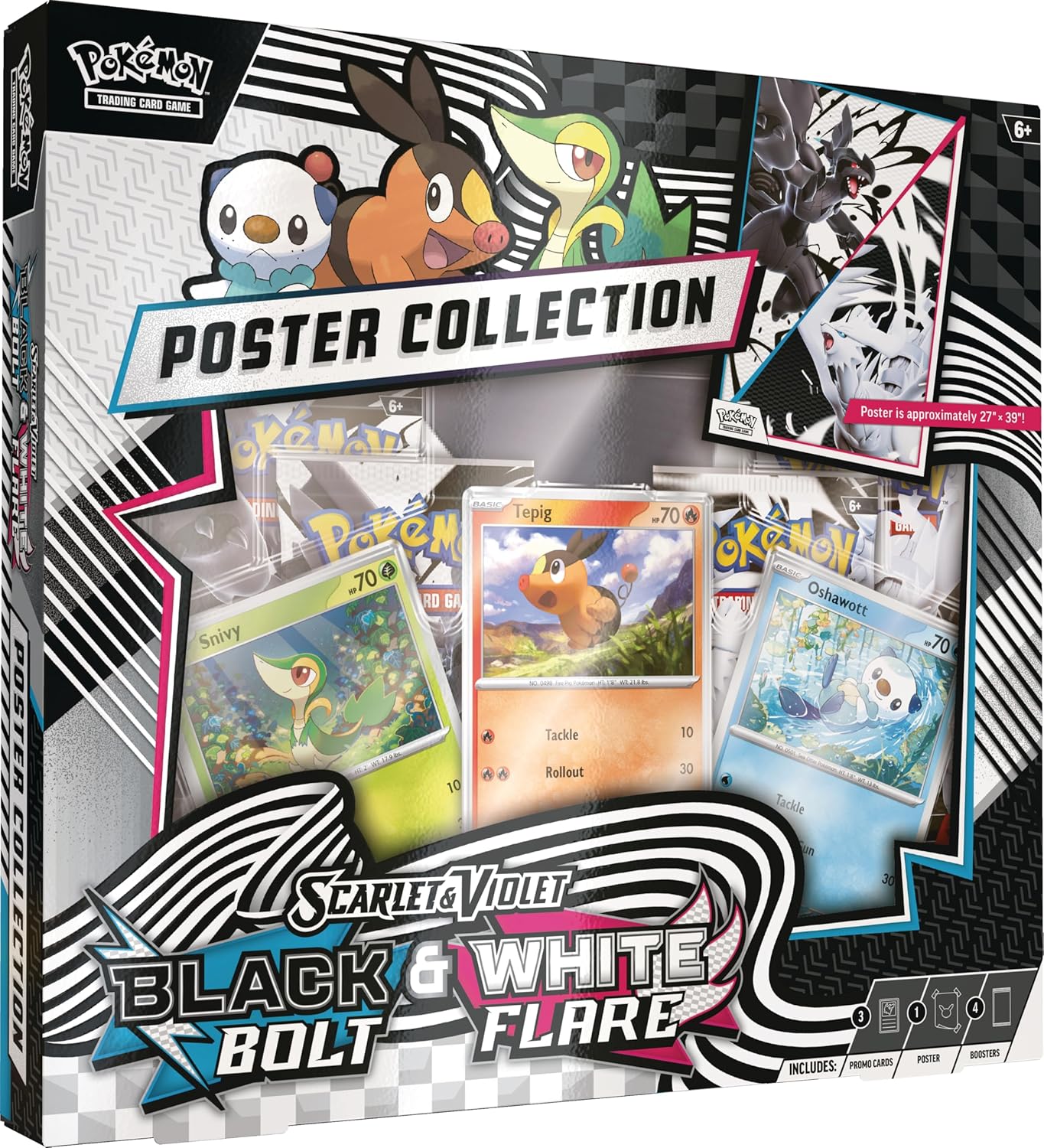 Pokémon TCG: Poster Box - Unova (Scarlet & Violet 10.5) *inglés
