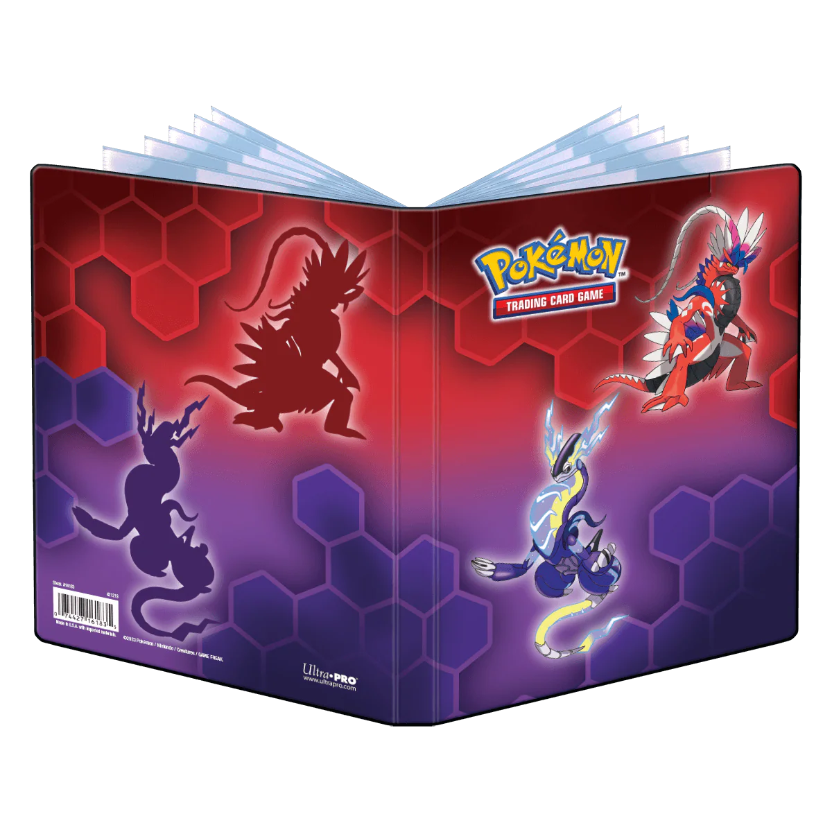Pokémon TCG - Ultra Pro Koraidon & Miraidon 4-Pocket Portfolio